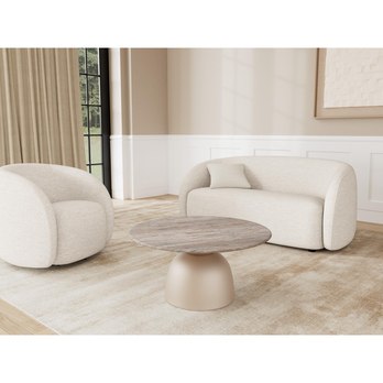 Konferenčný stolík FERROL 2 sivá 2