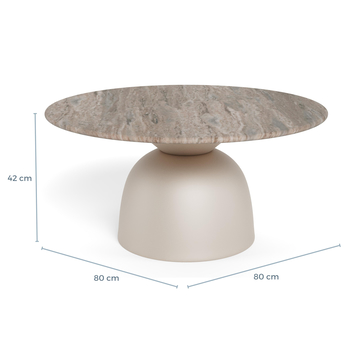 Konferenčný stolík FERROL 2 sivá 7