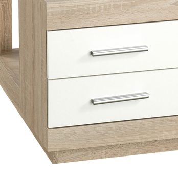 Konferenčný stolík FESTIVAL dub sonoma/biela 2