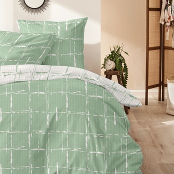 Posteľná bielizeň FET zelená, 70x90 a 140x200 cm 1