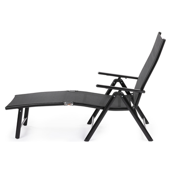 Záhradné ležadlo FIELDMANN 2 čierna 4