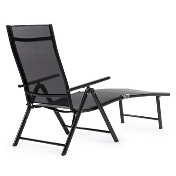 Záhradné ležadlo FIELDMANN 2 čierna 6