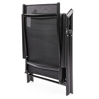 Záhradné ležadlo FIELDMANN 2 čierna 8