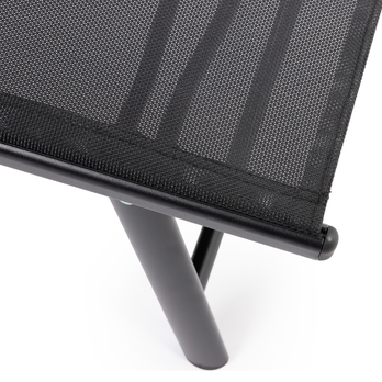 Záhradné ležadlo FIELDMANN 2 čierna 12