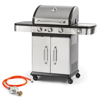 Záhradný gril FIELDMANN FZG 3011 strieborná/čierna 2