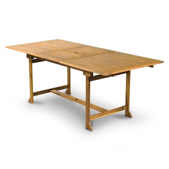 Drevený rozkladací stôl FIELDMANN akácia 1