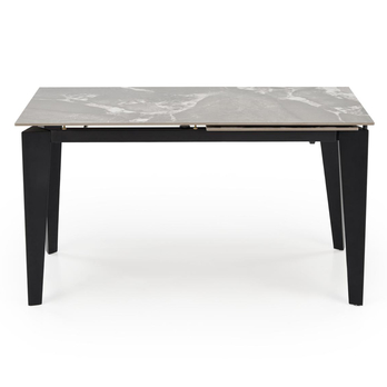 Jedálenský stôl FILAX sivý mramor/čierna 3