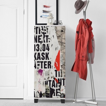 Skrinka na topánky FILINTA 7 biela 2