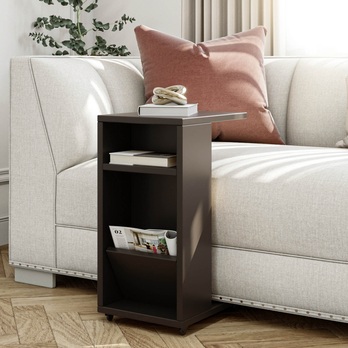 Prístavný stolík FILINTA antracitová 1