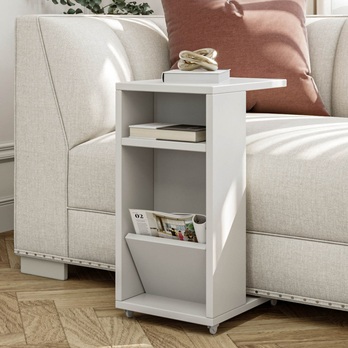 Prístavný stolík FILINTA biela 1