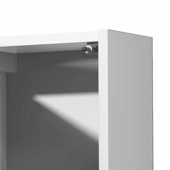 Zrkadlová skrinka s osvetlením FILO ORIA III biela 4