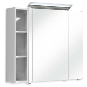 Zrkadlová skrinka s osvetlením FILO ORIA III biela 2