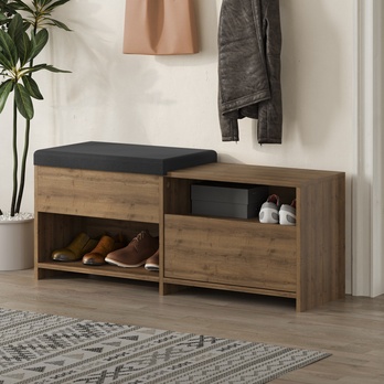 Lavica na topánky FILUX hnedá 2