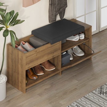 Lavica na topánky FILUX hnedá 4