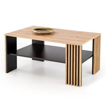 Konferenčný stolík FIMANO dub artisan/čierna 1