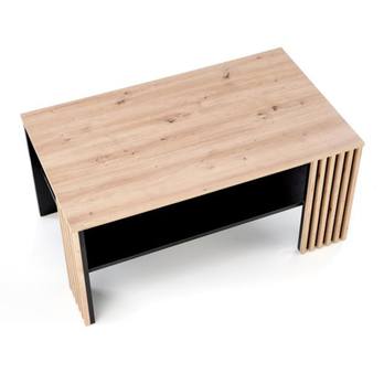 Konferenčný stolík FIMANO dub artisan/čierna 3