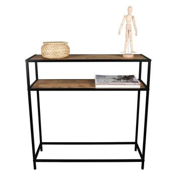 Konzolový stolík FINA I čierna/dub artisan 3