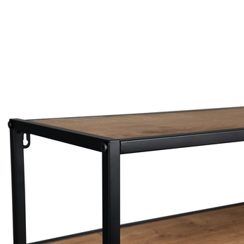 Konzolový stolík FINA I čierna/dub artisan 5