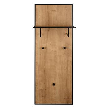 Predsieňový panel FINA čierna/dub artisan 3