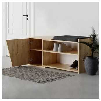 Lavica na topánky FIONA dub 3