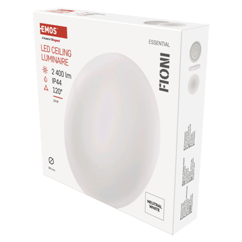 Nástenné LED svietidlo FIONI biela, priemer 38 cm 8