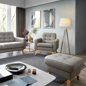 Kreslo FIORD 1 sivá 1