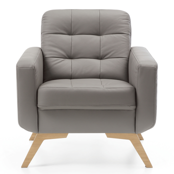 Kreslo FIORD 1 sivá 2