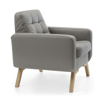 Kreslo FIORD 1 sivá 3