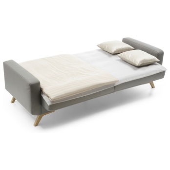 Pohovka FIORD sivá 2