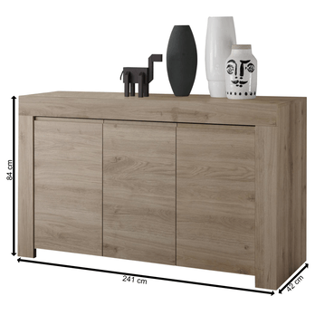 Komoda FIRENZE 2 dub svetlý 5