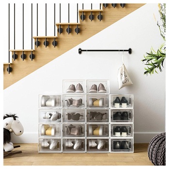 Sada úložných boxov FIT UP priesvitná, 8 ks 1