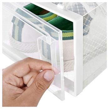 Sada úložných boxov FIT UP priesvitná, 8 ks 4