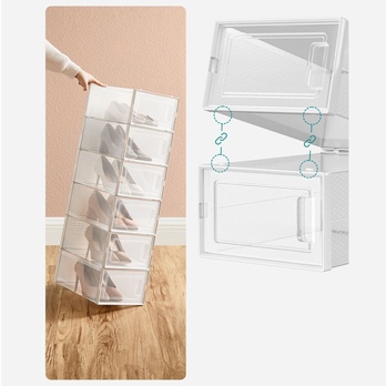 Sada boxov FIT UP biela/priehľadná, 12 ks 3