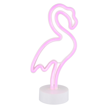 Stolná LED lampa FLAMINGO biela 3