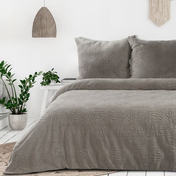 Posteľná bielizeň FLANO béžová, 70x90 a 140x200 cm 1