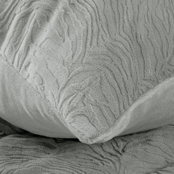 Posteľná bielizeň FLANO strieborná, 70x90 a 140x200 cm 2