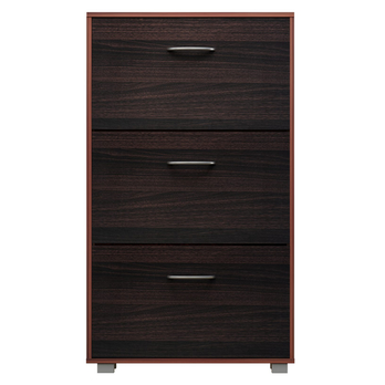 Skrinka na topánky FLAPS wenge/čierna 4