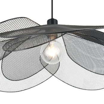 Závesné svietidlo FLEURE čierna 3