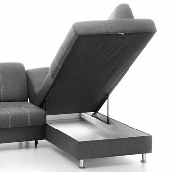 Sedacia súprava FLEXI LARGE pravá/svetlosivá 1