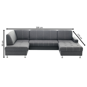 Sedacia súprava FLEXI XL pravá/zelená 4
