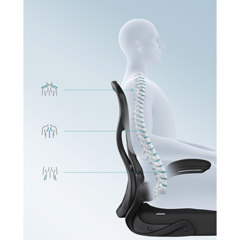 Kancelárska stolička FLIP 2 čierna 4