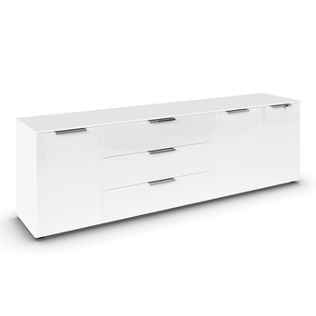 Komoda FLIPP 3 biela 1