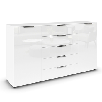 Komoda FLIPP 8 biela 1