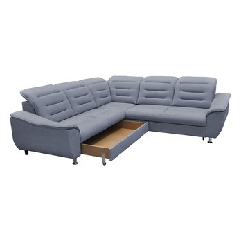 Sedacia súprava FLORENCIA II ľavá, sivostrieborná 2