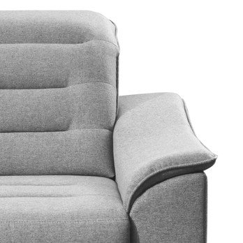 Kreslo FLORENCIA svetlosivá 1