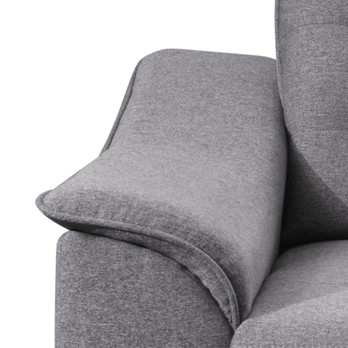 Kreslo FLORENCIA modrosivá 1