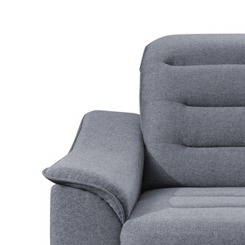 Kreslo FLORENCIA sivostrieborná 1