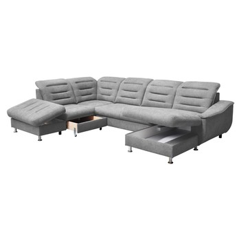 Sedacia súprava FLORENCIA pravá, svetlosivá 2