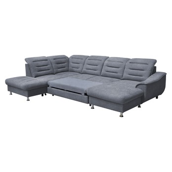 Sedacia súprava FLORENCIA pravá, sivostrieborná 1