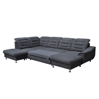 Sedacia súprava FLORENCIA pravá, tmavosivá 1